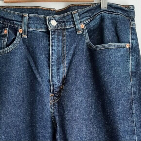 LEVI'S 505 Regular Fit Stretch Straight Leg Jeans Men's Sz 36 x 30 - Picture 5 of 12